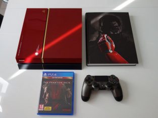 Vends PS4 collector metal+ jeux + livre + manette