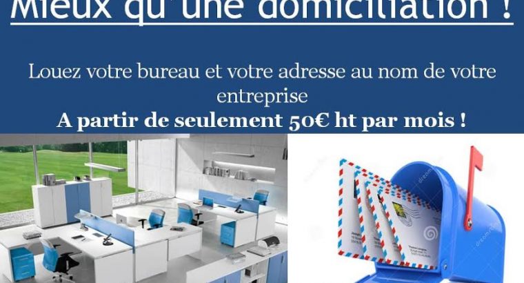 Location Bureaux ZFU de 50 m² à prix raisonnable