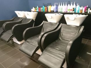 Vends Bac à shampoing Lift Wash Slim massant Maletti