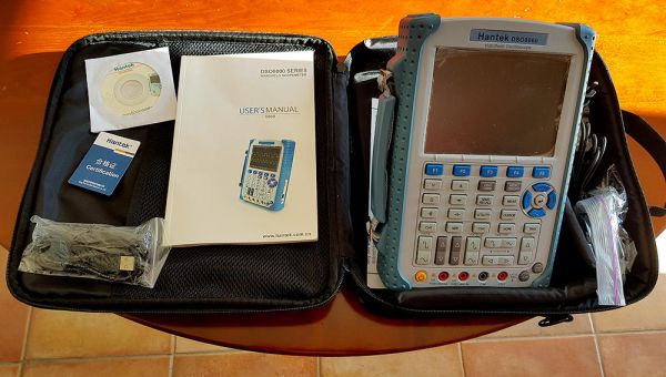 Vends Oscilloscope portable numérique HANTEK DSO-8060