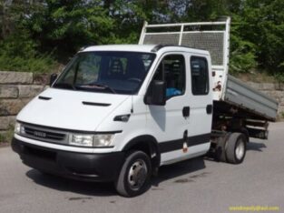 Vends camion Iveco Daily 35C13 BENNE double cabine