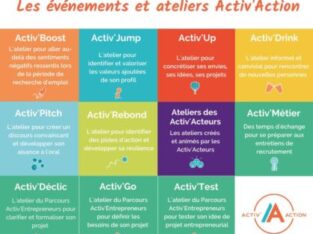 Découvrez les ateliers Entrepreneurs d’Activ’Action !