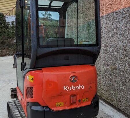 Vends Mini pelle Kubota KX016-4 ,1,7T , 2014